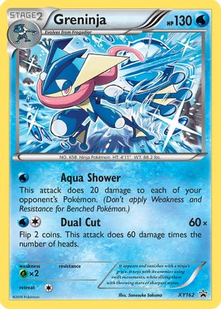 Greninja XY162/211 - XY Promos Holofoil - for just $0.62! 