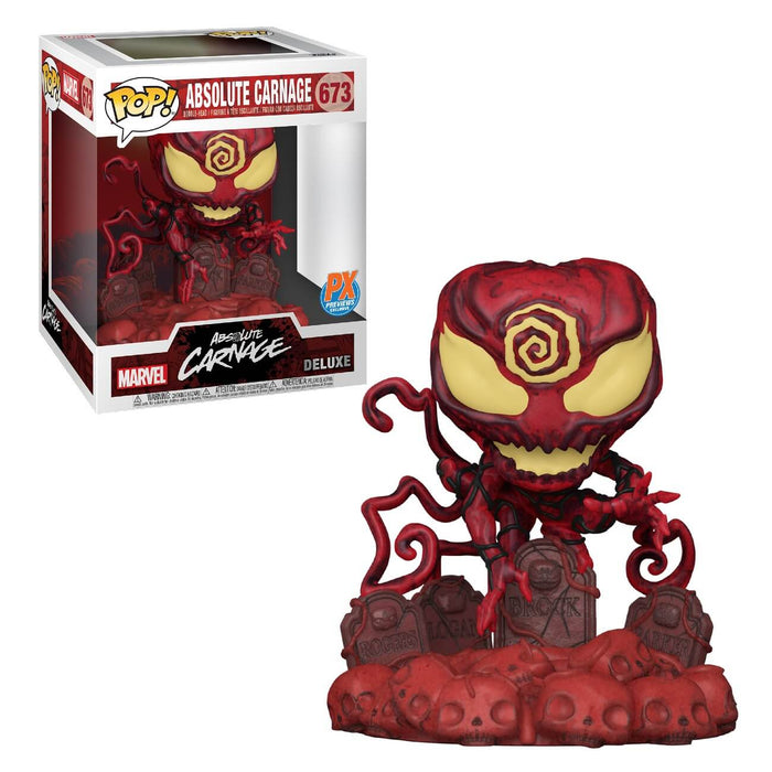 Funko POP! Marvel - Absolute Carnage Deluxe Vinyl Figure #673 Previews Exclusive (PX) [READ DESCRIPTION] - for just $29.95! 