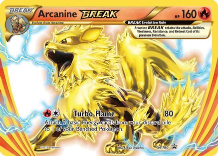 Arcanine BREAK XY180/211 - XY Promos Holofoil - for just $4.82! 