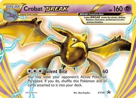 Crobat BREAK XY181/211 - XY Promos Holofoil - for just $1.93! 