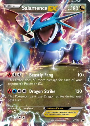 Salamence EX XY170/211 - XY Promos Holofoil - for just $4.11! 