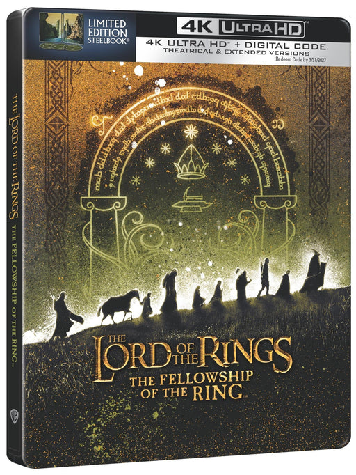 The Lord Of The Rings: The Fellowship Of The Ring - Limited Edition Steelbook (4K Ultra HD + Blu-ray + Digital) - for just $36.99! 
