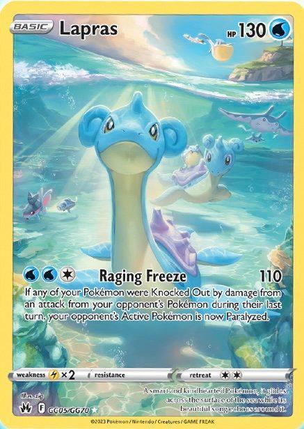Lapras (GG05/GG70) [Sword & Shield: Crown Zenith] - for just $12.05! 