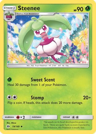 Steenee 019/149 - SM Base Set - for just $0.09! 