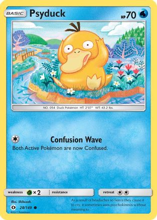 Psyduck 028/149 - SM Base Set - for just $0.29! 