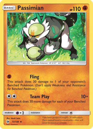 Passimian 073/149 - SM Base Set - for just $0.05! 