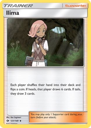 Ilima 121/149 - SM Base Set Reverse Holofoil - for just $0.10! 