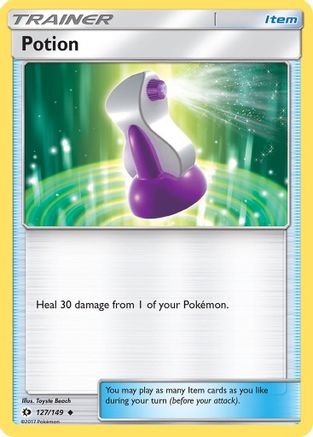 Potion 127/149 - SM Base Set - for just $0.05! 
