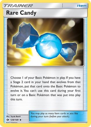 Rare Candy 129/149 - SM Base Set - for just $0.13! 