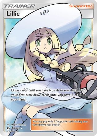 Lillie (Full Art) 147/149 - SM Base Set Holofoil - for just $20.21! 