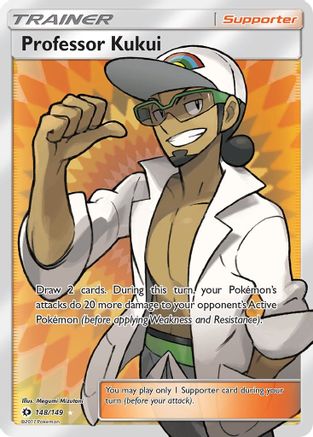 Professor Kukui (Full Art) 148/149 - SM Base Set Holofoil - for just $2.04! 