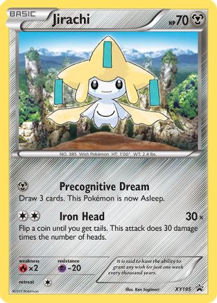 Jirachi XY195/211 - XY Promos Holofoil - for just $0.94! 