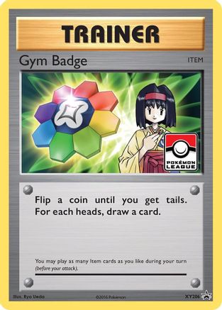 Gym Badge (Erika) XY206/211 - XY Promos Holofoil - for just $7.24! 
