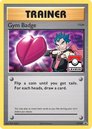 Gym Badge (Koga) XY207/211 - XY Promos Holofoil - for just $0.25! 