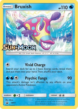 Bruxish (Prerelease) SM11/248 - SM Promos Holofoil - for just $4.98! 