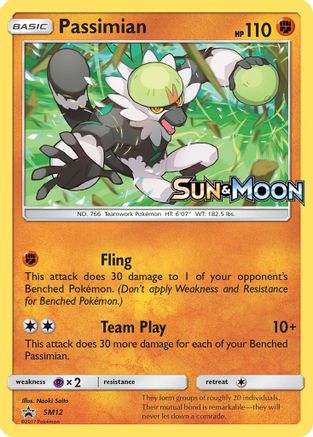 Passimian (Prerelease) SM12/248 - SM Promos Holofoil - for just $4.70! 