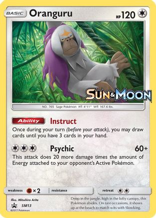 Oranguru SM13 - SM Promos - Holofoil - for just $8.38! 