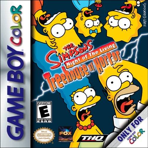 The Simpsons Night of the Living Treehouse of Horror (Gameboy Color) - Just $0! Shop now at Retro Gaming of Denver