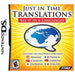 Just In Time Translations (Nintendo DS) - Just $0! Shop now at Retro Gaming of Denver