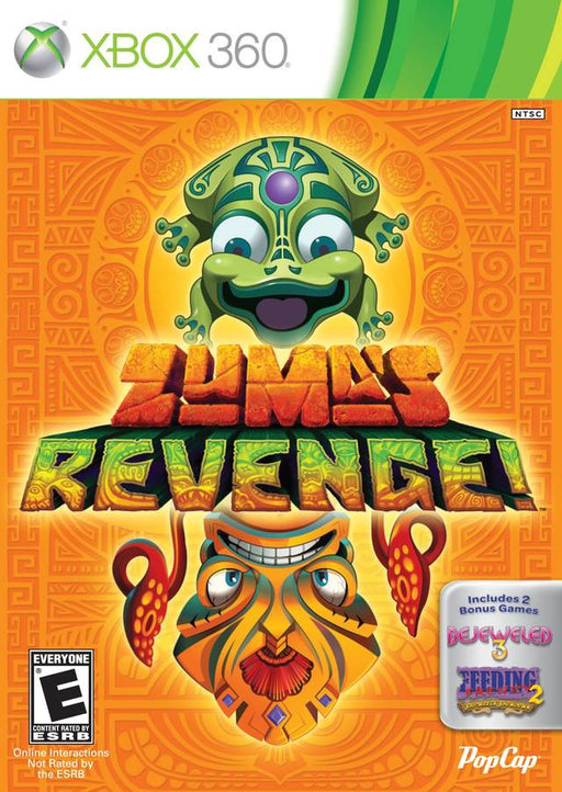 Zuma's Revenge + Bejeweled 3 + Feeding Frenzy 3 (Xbox 360) - for just $0! 