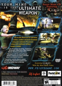Psi-Ops Mindgate Conspiracy Bonus CD Version (PlayStation 2) - for just $0! 