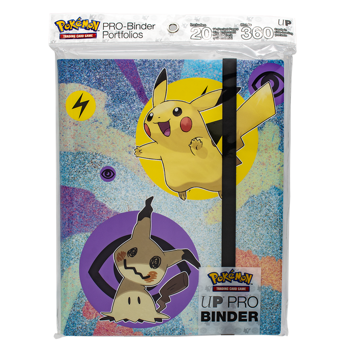 Ultra PRO: 9-Pocket PRO-Binder - Pokemon (Pikachu & Mimikyu) - Just $0! Shop now at Retro Gaming of Denver