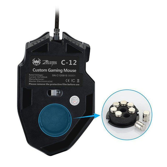 Reliable Hotselling Gaming Mouse Zelotes C-12 Programmable B - for just $386.96! 