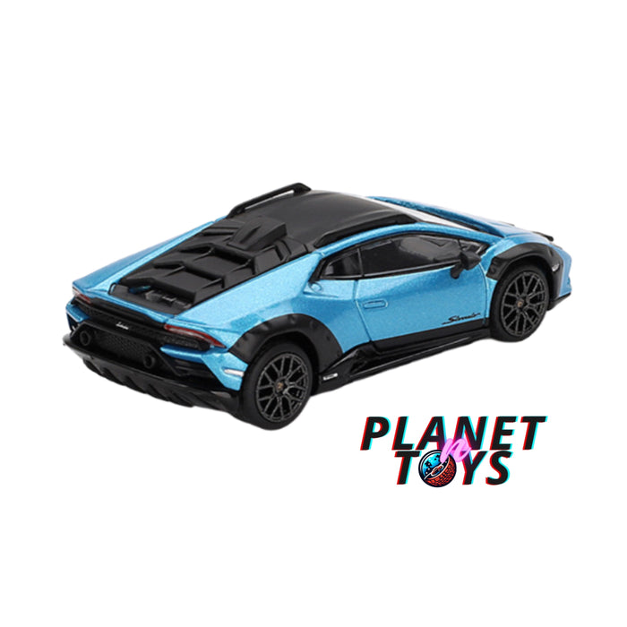 Mini GT 1:64 Lamborghini Huracán Sterrato Blue Aegir #807 - for just $13.99! 