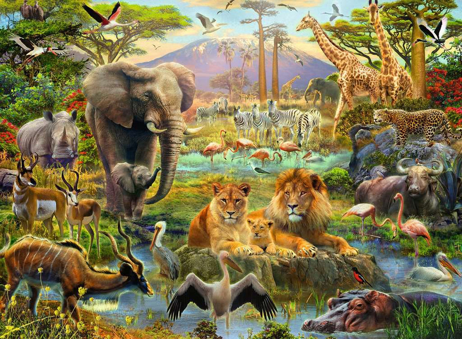 Puzzle: Animals of The Savannah - for just $14.49! 