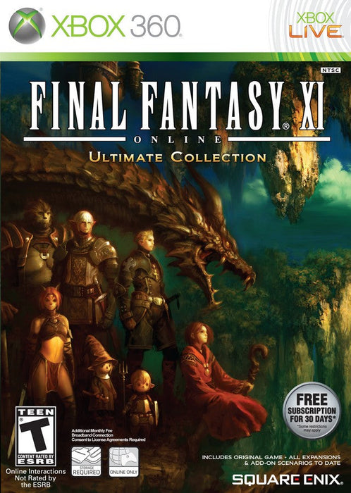 Final Fantasy XI: Ultimate Collection (Xbox 360) - for just $0! 