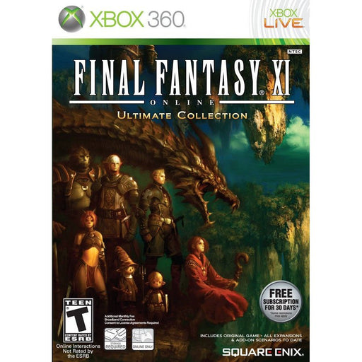 Final Fantasy XI: Ultimate Collection (Xbox 360) - Just $0! Shop now at Retro Gaming of Denver