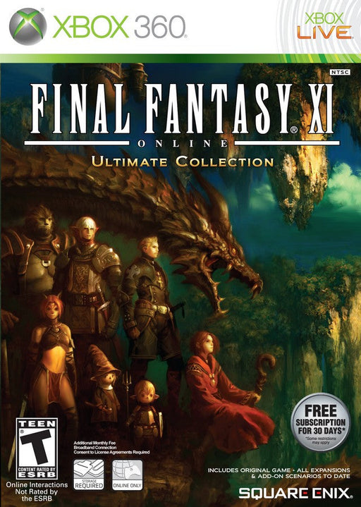 Final Fantasy XI: Ultimate Collection (Xbox 360) - for just $0! 