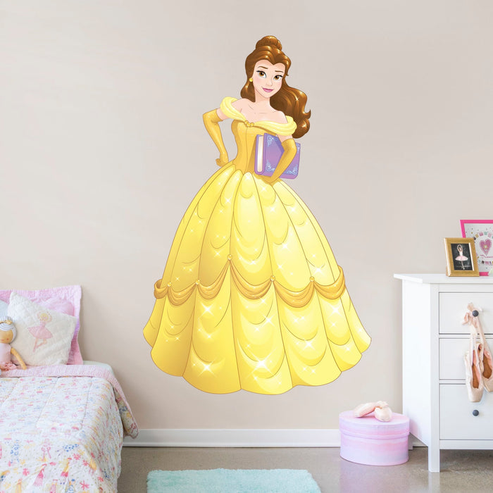Beauty and the Beast: Belle         - Officially Licensed Disney Removable     Adhesive Decal - Premium Vinyl Die-Cut Character - Just $69.99! Shop now at Retro Gaming of Denver