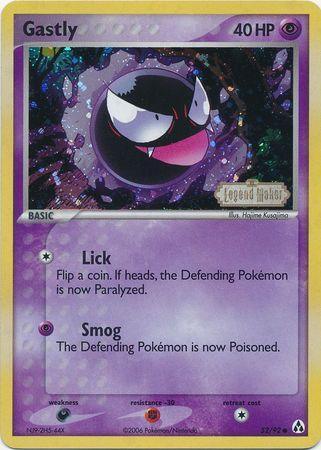 Gastly (52/92) (Stamped) [EX: Legend Maker] - for just $30.95! 