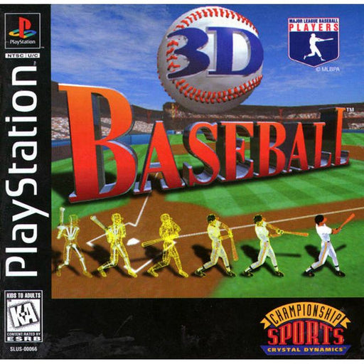 3D Baseball (Playstation) - Premium Video Games - Just $0! Shop now at Retro Gaming of Denver