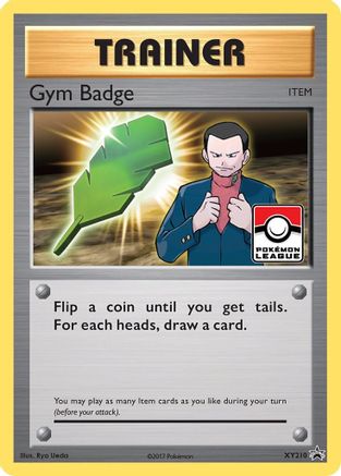 Gym Badge (Giovanni) XY210/211 - XY Promos Holofoil - for just $9.88! 