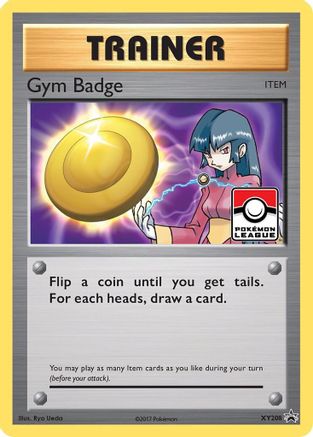Gym Badge (Sabrina) XY208/211 - XY Promos Holofoil - for just $8.34! 
