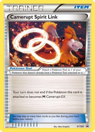 Camerupt Spirit Link XY199/211 - XY Promos - for just $0.43! 