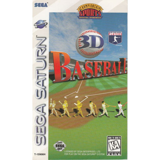 3D Baseball (Sega Saturn) - Just $0! Shop now at Retro Gaming of Denver