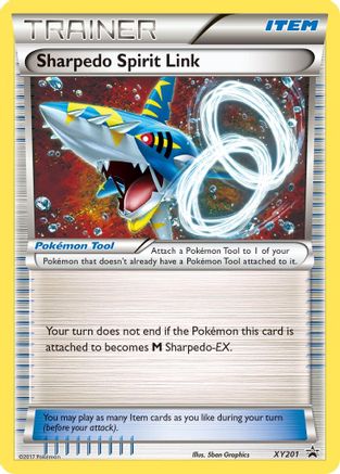 Sharpedo Spirit Link XY201/211 - XY Promos - for just $0.92! 