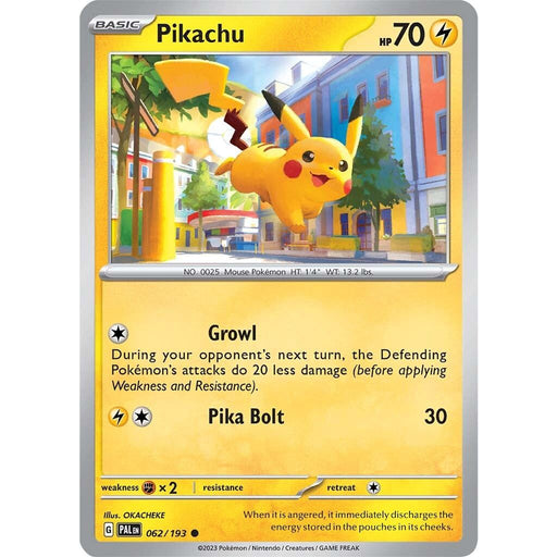 Pikachu (062/193) [Scarlet & Violet: Paldea Evolved] - Just $0.10! Shop now at Retro Gaming of Denver