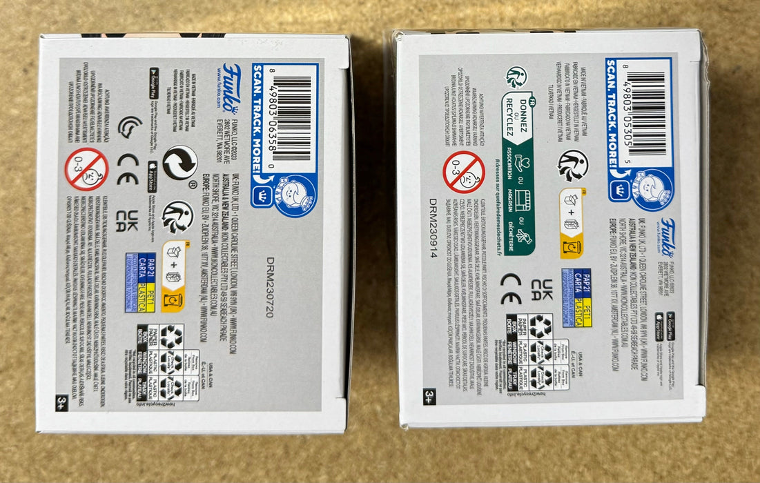 Funko Pop! Brothers Monkey D. Luffy & Portgas D Ace #98 #100 One Piece Set Of 2 - for just $35! 