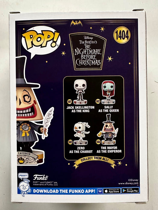 Funko Pop! Disney Mayor As The Emperor #1404 Nightmare Christmas 2023 Exclusive - for just $25! 