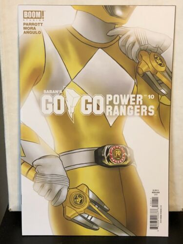 Go Go Power Rangers (Boom Comics) #10 Cover B 2018 Shattered Grid Yellow Variant - for just $12.99! 