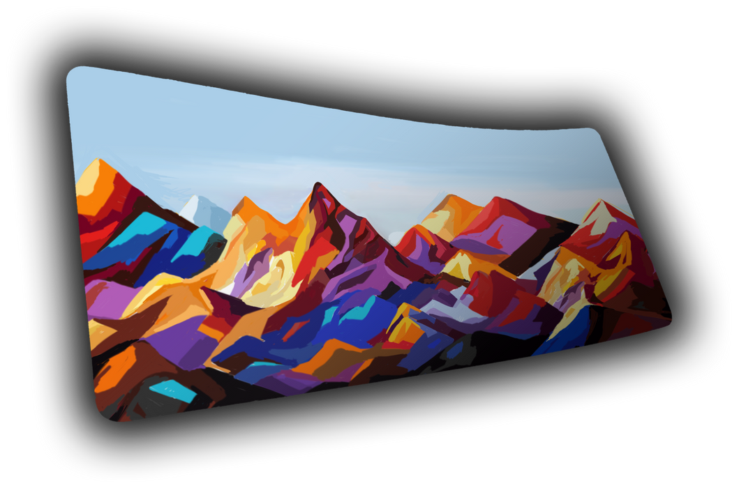 "Purple Mountain Majesty" — Epic Desk Originals Deskmat - for just $39.95! 