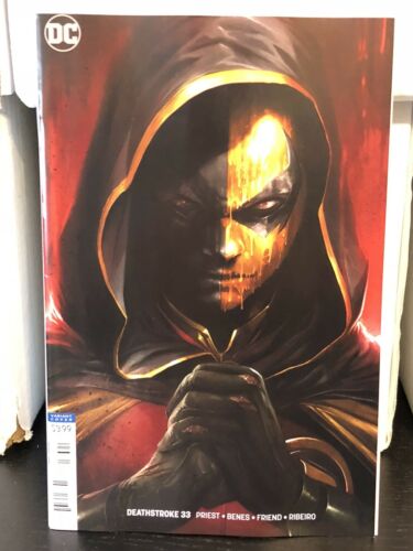 Deathstroke #33 Francesco Mattina Cover B Variant vs. Batman DC 2018 Rebirth - for just $12.99! 