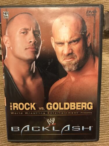 WWE - Backlash 2003 (DVD, 2003) Lesner Goldberg Rock Cena Triple H - for just $7.99! 