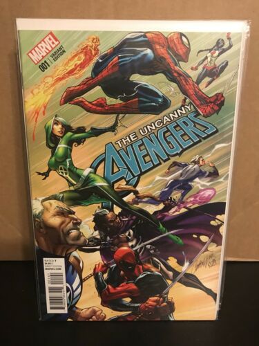 THE UNCANNY AVENGERS #1 J SCOTT CAMPBELL VARIANT EDITION Marvel Comics MCU - for just $49.99! 