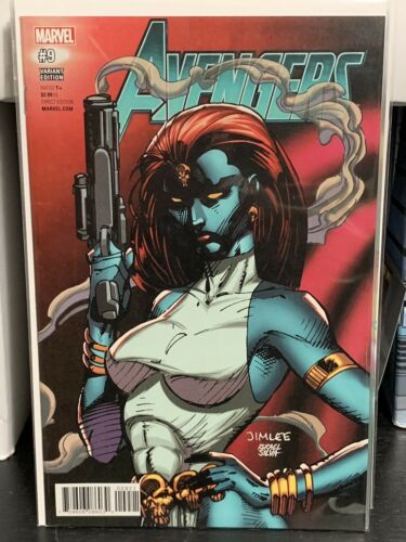 Avengers #9 Mystique Jim Lee X-Men Trading Card Variant Marvel Comics 2017 - for just $9.99! 