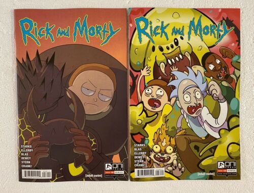 Rick And Morty #56 Cover A Ellerby And B Allen-Mcdowell Set Of 2 Oni Press - for just $5.49! 